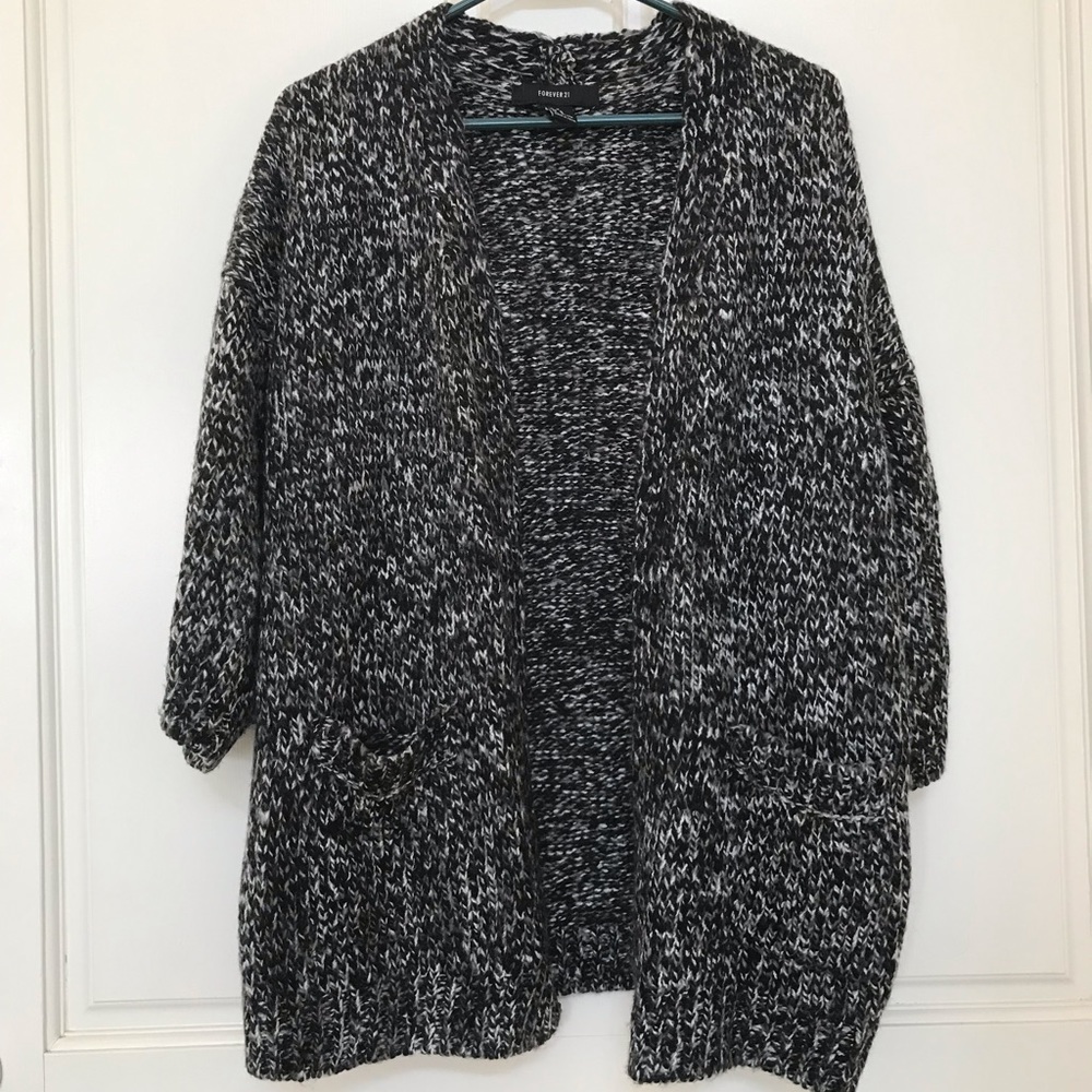 Chunky Knit Cardigan with Pockets